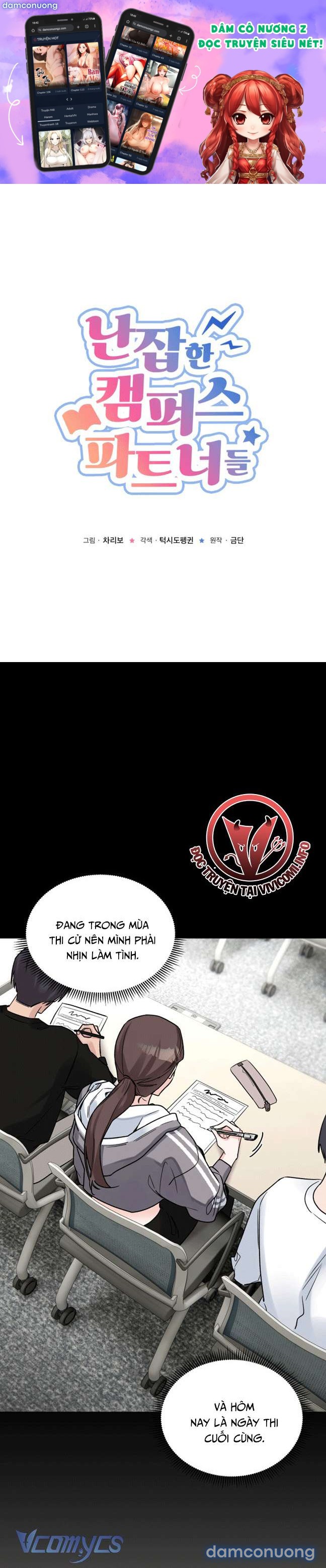 [18+] Những Đối Tác Dâm Loạn Ở Trường Học Chapter 17 - Page 1