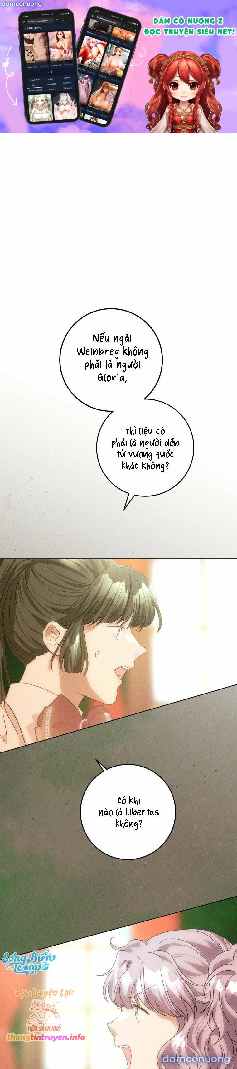 [ 18+ ] Lời nguyền tóc đỏ Chapter 14 - Page 1